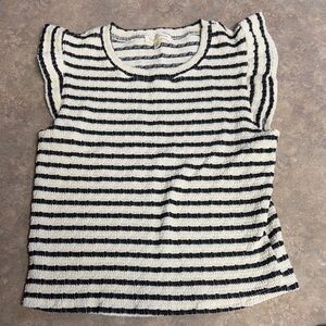 Striped Sleeveless Top